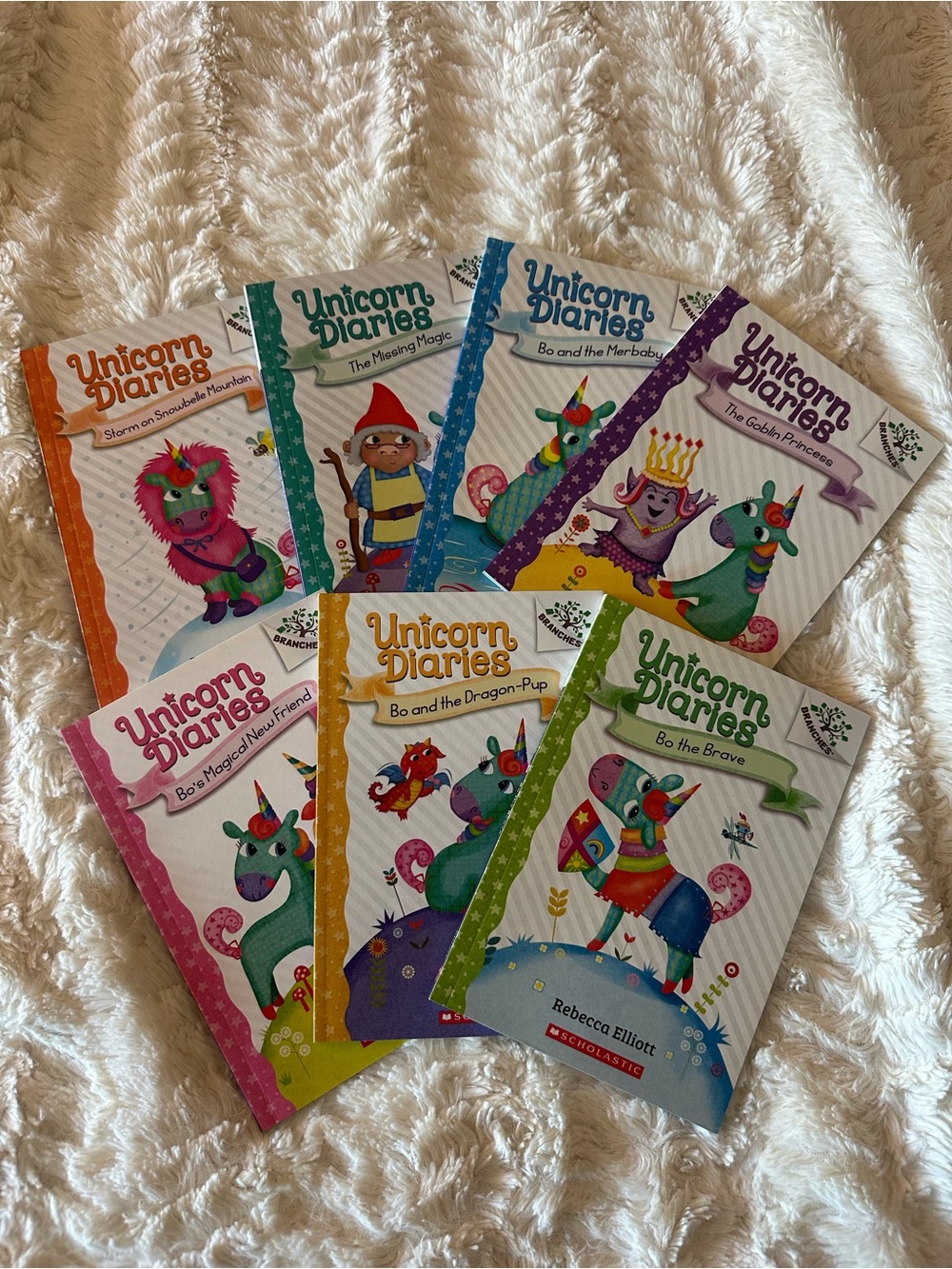 Unicorn diaries kids reading series for girls and boys (books 1-7)